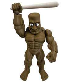 Tung Muscle Sahur - Brain Rot - 3d Móvil - 17cm - comprar online