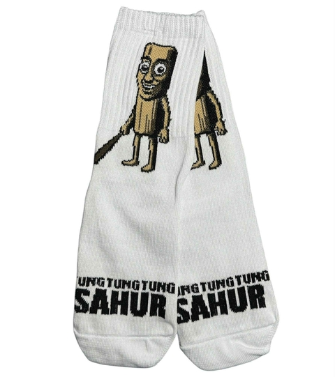Medias Memes Italianos Brain Rot - Tung Tung Tung Sahur - Puño Tenis - TALLE ADULTO 35/43 - comprar online