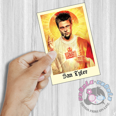 Estampita San Tyler Durden - Club de la Pelea