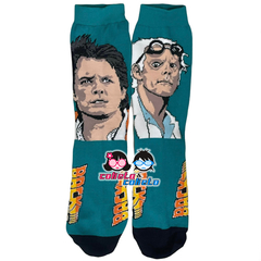 Medias Doc Brown Y Marty Mc Fly - Volver al Futuro - Back to the Future - BTTF - comprar online