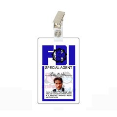 Credencial Fox Mulder - XFiles -Expedientes X