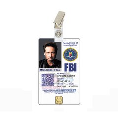 Credencial Fox Mulder NEW - XFiles - Expedientes X