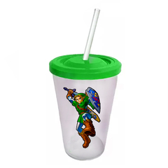 Vaso Retro Plástico - Link - Zelda