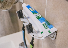 Portacepillos TEO - Acero inoxidable - comprar online
