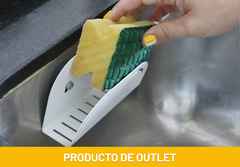 OUTLET - Portaesponjas EVA - Acero inoxidable