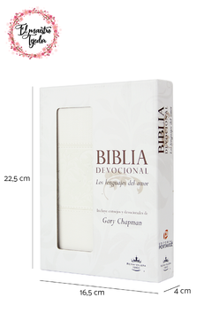 Biblia Devocional Los Lenguajes Del Amor Rvr 1960 Blanco - comprar online