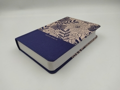 Biblia RVR60 Compacta Letra Grande (10) Azul Floral - comprar online