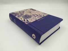 Biblia RVR60 Compacta Letra Grande (10) Azul Floral en internet