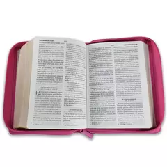 Biblia RVR1960 Fucsia Cierre Canto Dorado Imitacion - comprar online