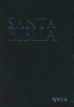 Biblia NVI Compacta Negra Canto Plateado - comprar online