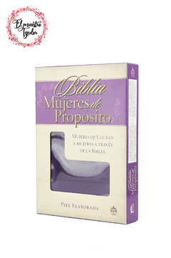 Biblia Mujeres De Propósito - Piel Morado