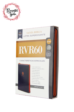 Biblia RVR60/Letra Super Gigante con Cierre