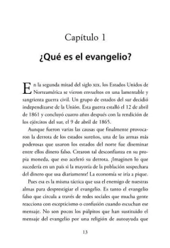 De Gloria en Gloria Un evangelio que salva y santifica - El Maestro Tejedor