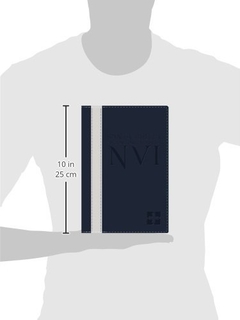 Biblia Edición Conmemorativa Azul-Gris - NVI en internet