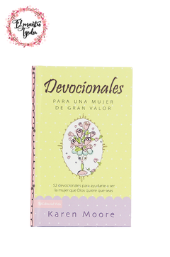 Devocionales para una mujer de gran valor - comprar online