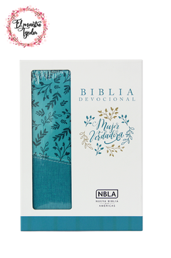 Biblia Devocional Mujer Verdadera Nbla Duotono Aqua en internet