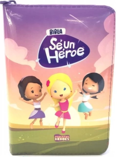 Biblia Completa Se Un Heroe rosada - comprar online