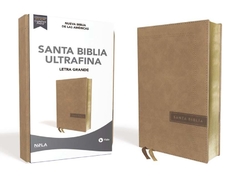 Biblia NBLA/Ultrafina/Letra Grande/(10)/Beige - comprar online