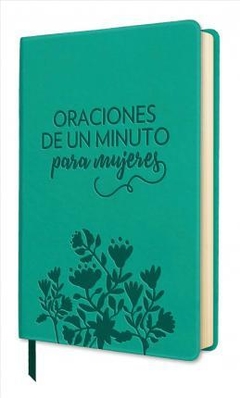 Oraciones De Un Minuto Para Mujeres/Imitacion Piel Aqua - comprar online