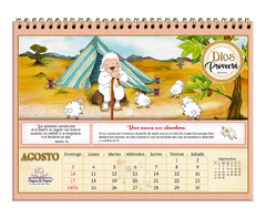 Calendario Ovejitas Escritorio 2025 Dios Proveerá - comprar online