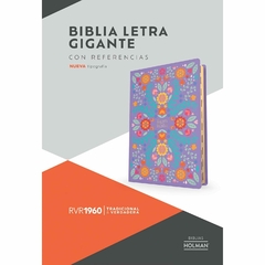 Biblia RVR1960/ Letra Grande Floreada con Índice