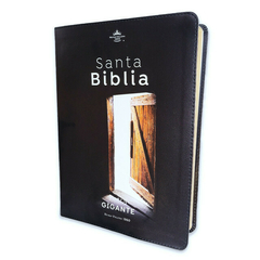 Biblia /RVR6085c /Letra Gigante 15 ptos./PJR Esplendor Puerta Canto Plateado