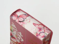 Biblia Rosada Mariposas / Canto Pintado, letra grande en internet