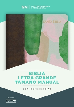 Biblia NVI, Letra Grande, Tamaño Manual, Simil Piel/Multicolor - comprar online