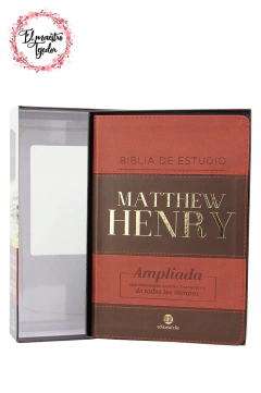 Biblia Estudio Matthew Henry - tienda online