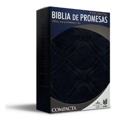 Biblia De Promesas Compacta Negra - Dios, Sus Promesas y Tu