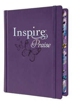 Biblia Inspire inglés purpura