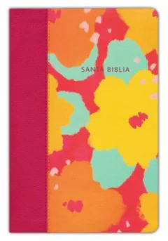 Biblia NVI Letra Gigante Floral Simil Piel