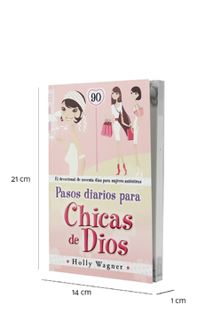 Imagen de Pasos diarios para chicas de Dios, Libro devocional