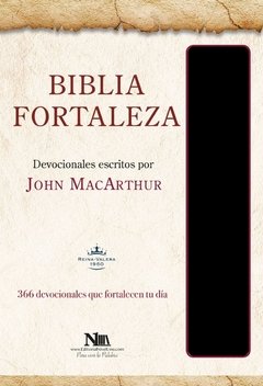 Biblia Fortaleza Imitación Piel Negro Rvr60 - comprar online