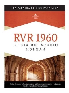 Biblia De Estudio/holman/rvr1960/multicolor/tapa Dura