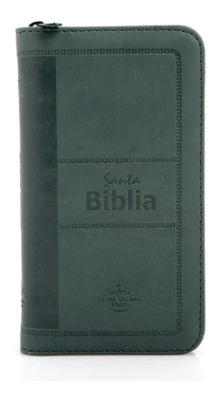 Biblia Tipo Billetera Verde. - El Maestro Tejedor