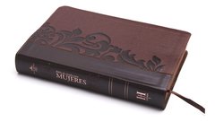 Biblia De Estudio Para Mujeres - Chocolate Rvr60 - El Maestro Tejedor