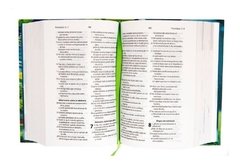 Biblia Valientes Con Jesus Verde Tapa Dura. - El Maestro Tejedor