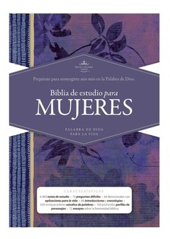 Biblia De Estudio Para Mujeres Palabra De Dios Para La Vida - comprar online