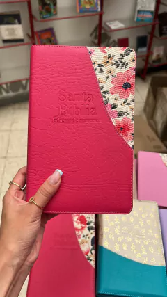 Biblia Edicion Promesas Con Cierre Fucsia RVR 1960