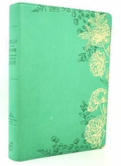 Biblia De Una Joven Conforme Al Corazon De Dios - Verde - RVR60 - comprar online