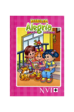 Biblia Alegría Para Niñas Tapa Dura - NVI