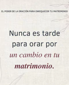 El Poder De La Oracion Para Enriquecer Tu Matrimonio en internet