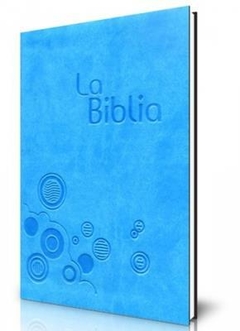 Biblia Flexible Agua Marina con Cierre (TLA)