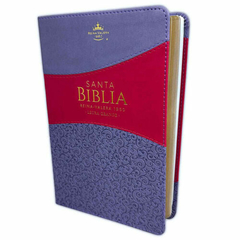 Biblia RVR1960 Manual Imitacion Bitono Lila-Violeta