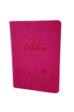 Biblia NVI fucsia con cierre