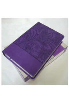 Biblia Mujeres De Propósito - Piel Morado - El Maestro Tejedor