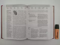 Biblia NTV Estudio Diario Vivir Sentipiel Gris-Verde - comprar online