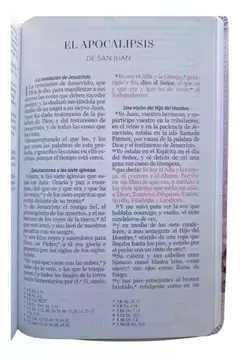 Biblia Reina Valera 1960 con Indice Coleccion Supreme Lila - El Maestro Tejedor