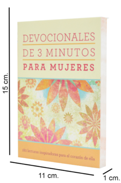 Devocionales de 3 minutos para mujeres - Bolsilibro - comprar online